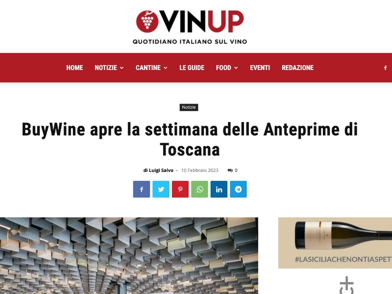 BuyWine apre la settimana delle Anteprime di Toscana