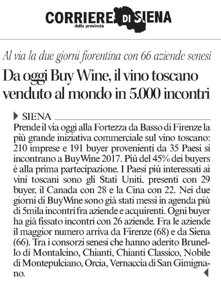 Da oggi Buy Wine, il vino toscano venduto al mondo in 5.000 incontri