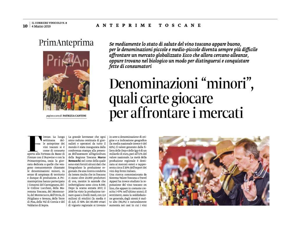 Denominazioni minori quali carte giocare per affrontare i mercati