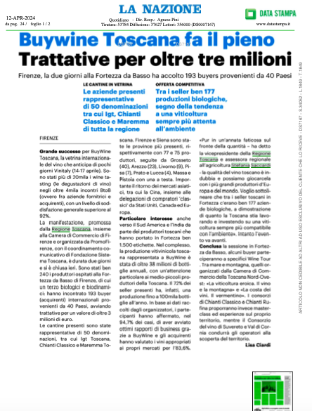 BuyWine fa il pieno. Trattative per oltre 3 milioni