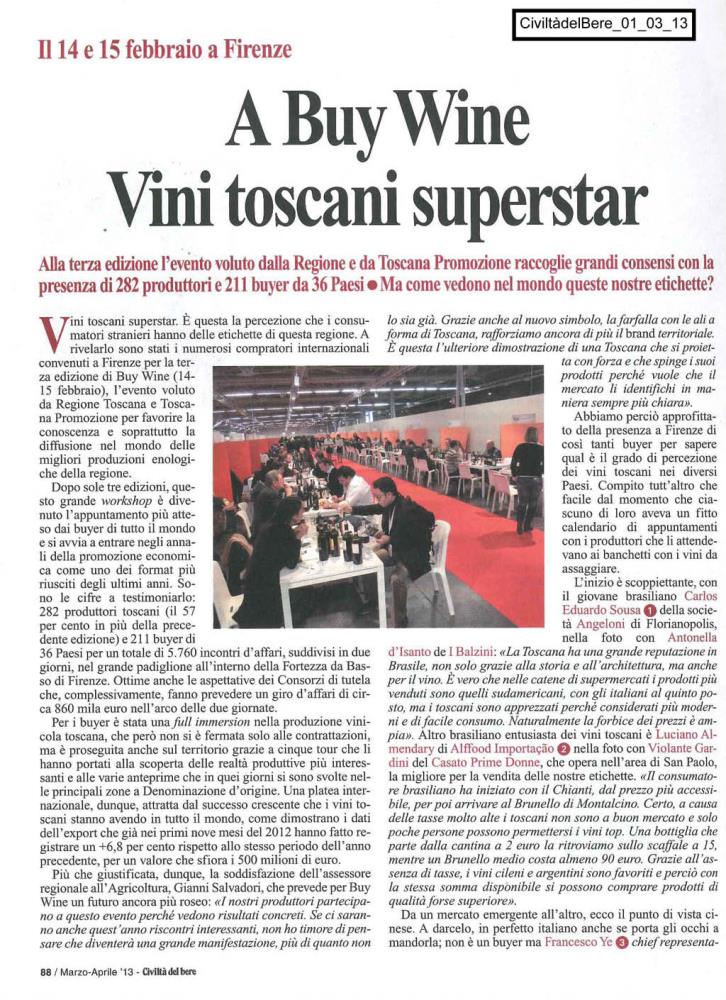 A Buy Wine Vini toscani superstar