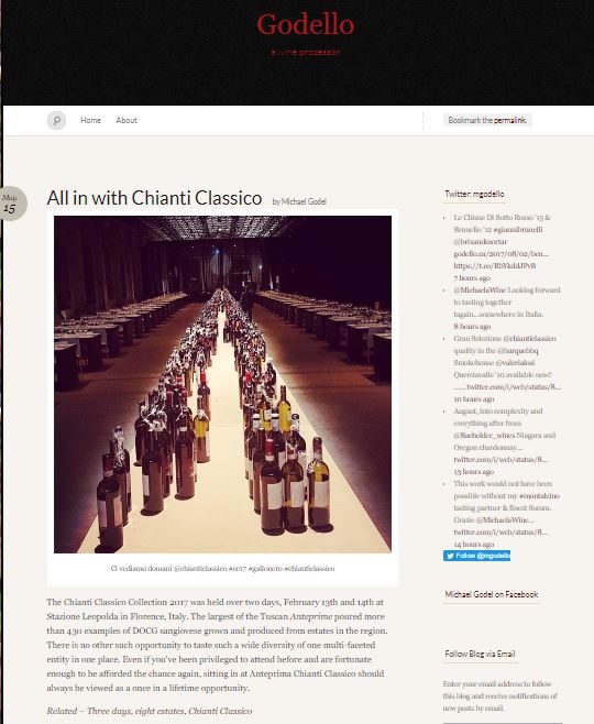 All in with Chianti Classico