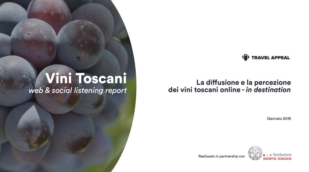 La diffusione e la percezione dei vini toscani online - in destination