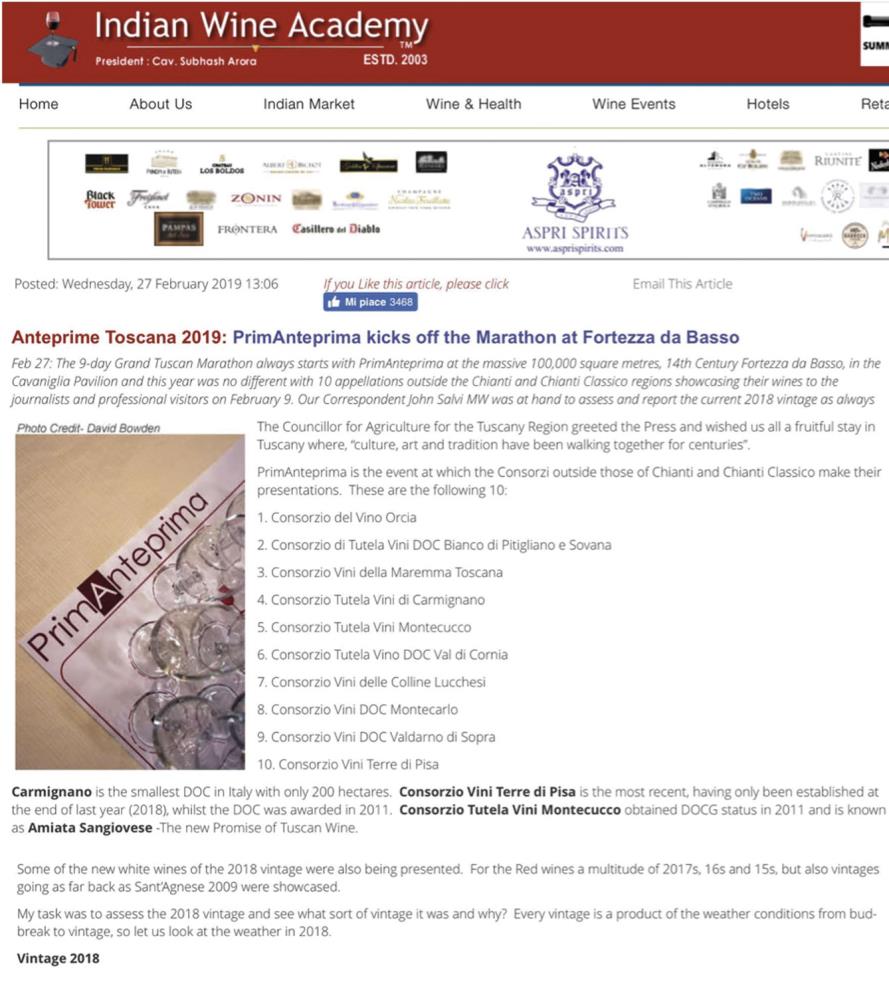 PrimAnteprima kicks off the Marathon at Fortezza da Basso