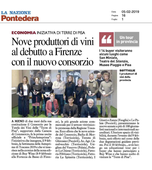 Nove produttori di vini al debutto a Firenze con il nuovo consorzio