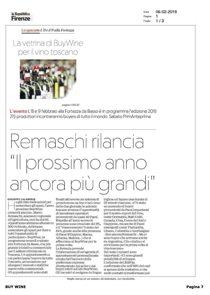 Remaschi rilancia 