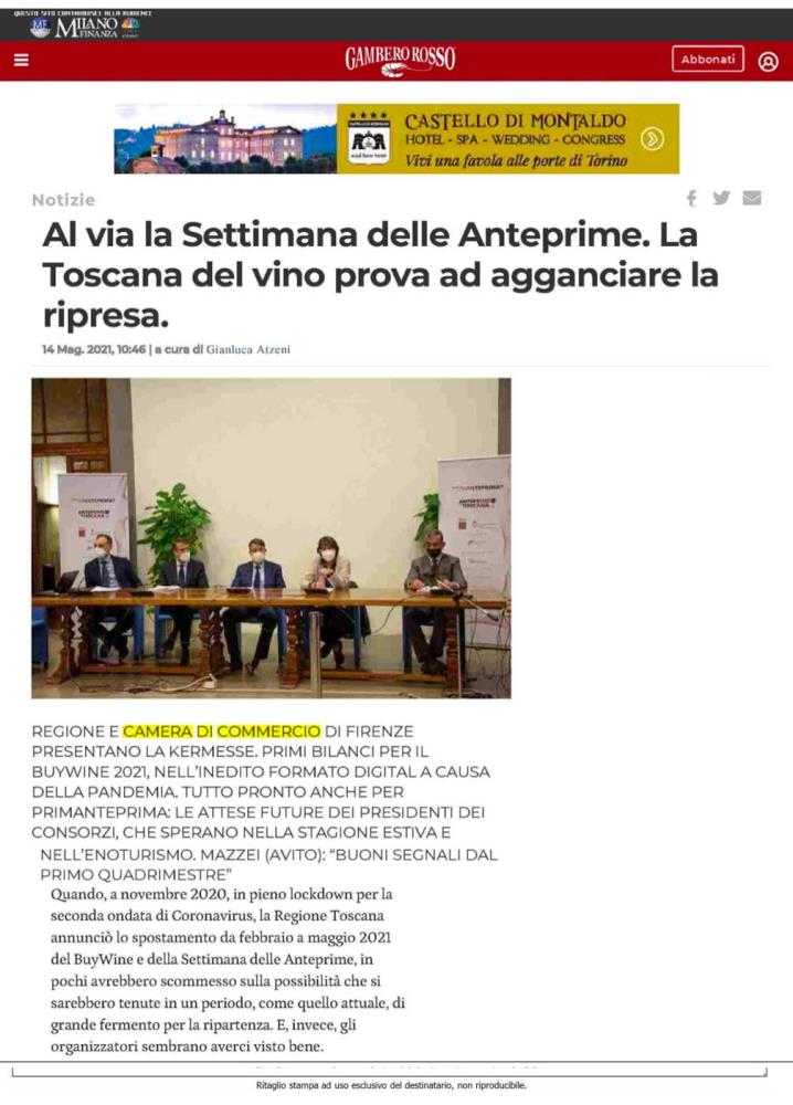 Al via la settimana delle Anteprime. La Toscana del vino prova ad agganciare la ripresa