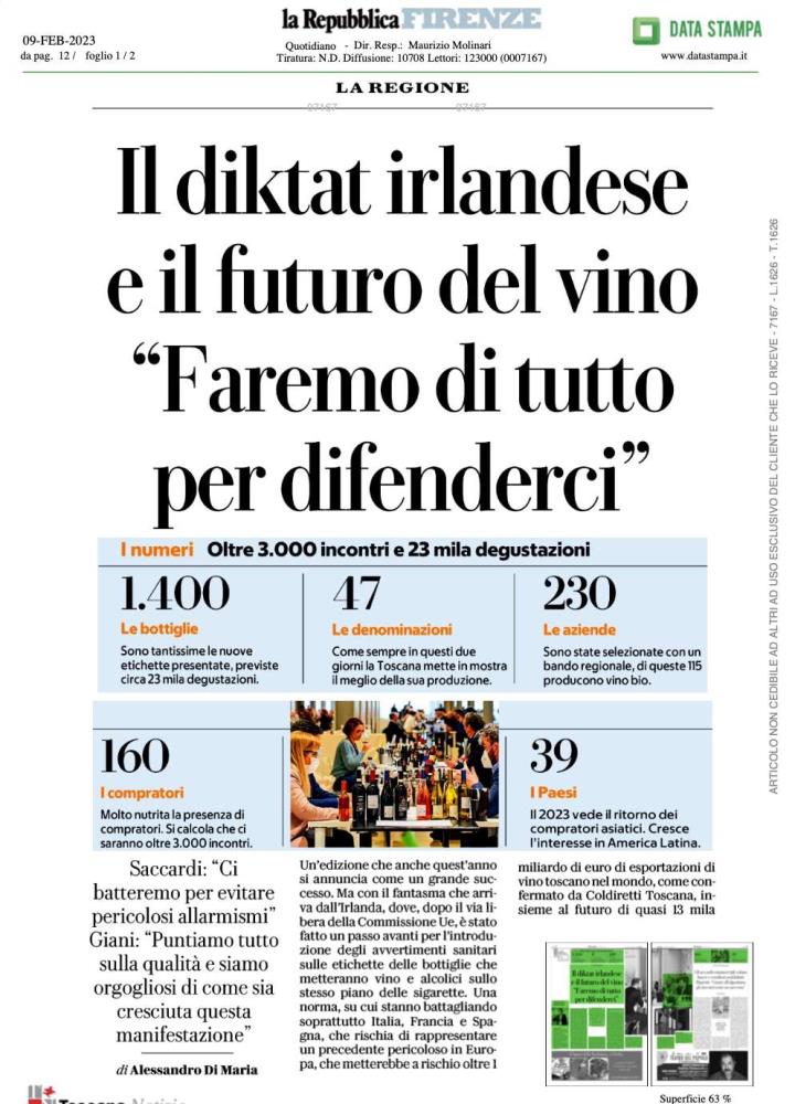 Il diktat irlandese e il futuro del vino 